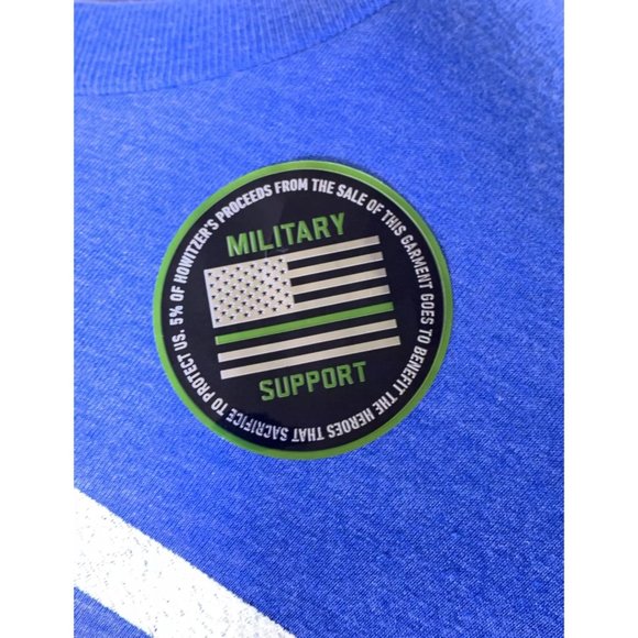 HOWITZER by AFFLICTION Men's T-Shirt S/S BOLD FLAG - Picture 8 of 9